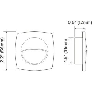 Dream Lighting Luces LED de cubierta de 12 V blanco frío_2