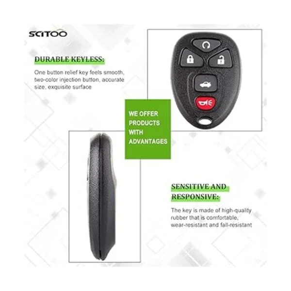 Llavero de coche de arranque remoto sin llave para