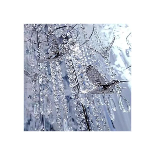 Hebras con gemas de vidrio acrílico transparentes KinHom