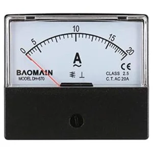 Baomain amperímetro DH670 AC 0 20 A rectangular Ampere_1