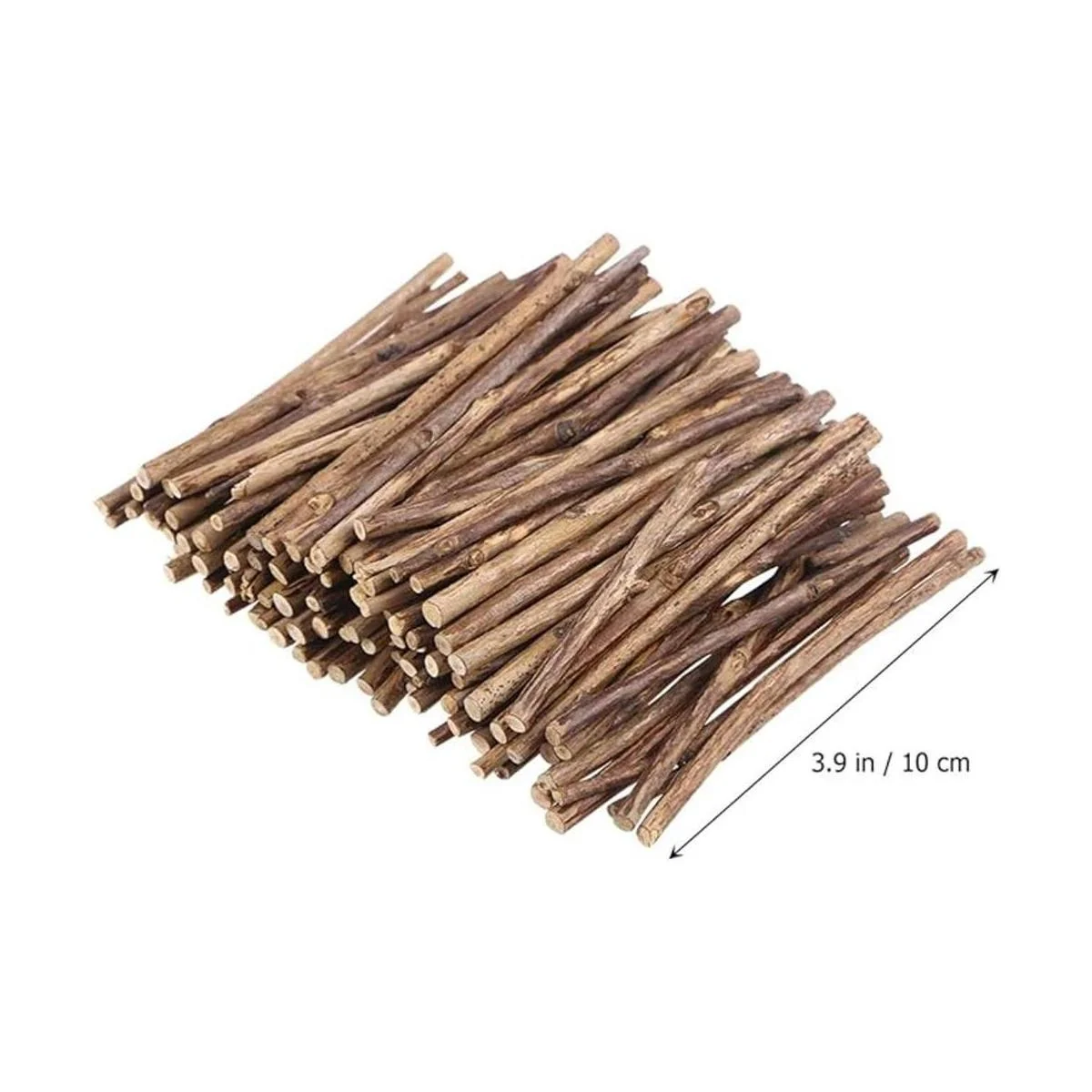 Tinksky palos de madera de 3.93 pulgadas de largo y