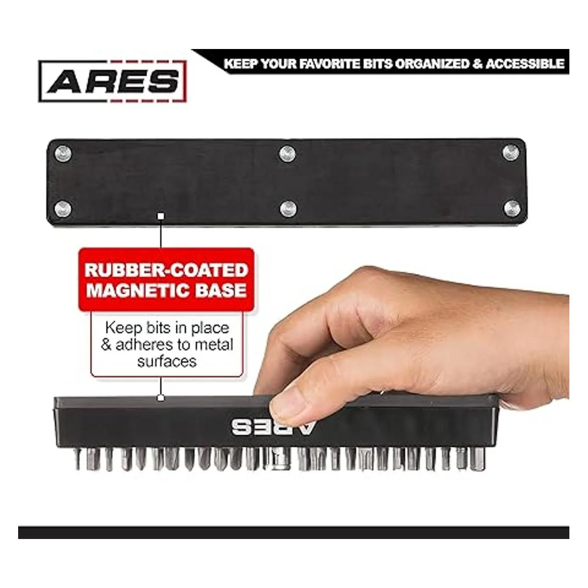 Ares 70080 Organizador Hex Bit de 37 ranuras con fuerte_3