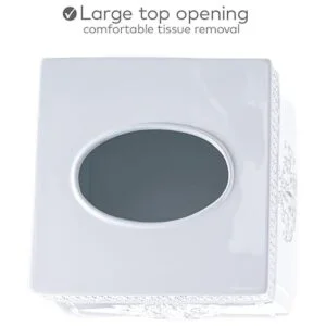 Creative Scents Funda cuadrada para caja de pañuelos El