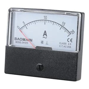 Baomain amperímetro DH670 AC 0 20 A rectangular Ampere_3