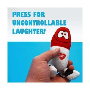 Just For Laughs Happy Pill Giggling Plush Paquete de 6_4