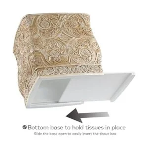 Creative Scents Cubierta cuadrada de la caja de pañuelos_3