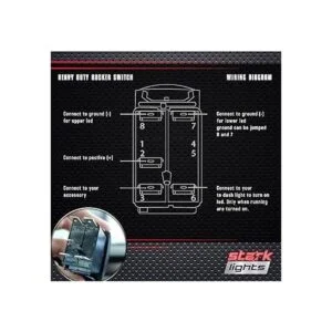 Stark Interruptor de balancín LED con retroiluminación_3