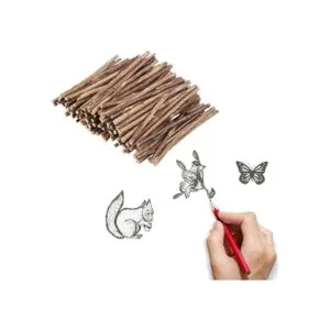 Tinksky palos de madera de 3.93 pulgadas de largo y