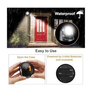 ProGreen 6000K Lámpara de pared con sensor de movimiento_3