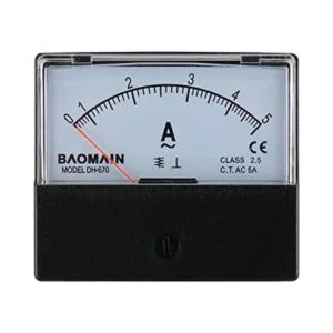 Baomain Ammeter DH670 AC 05A Panel de aguja de amperaje_1