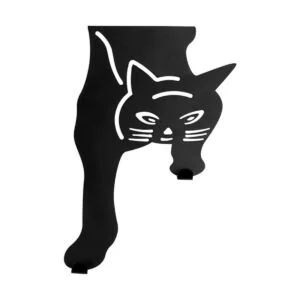 Gancho para colgar en la puerta forma de gato doble