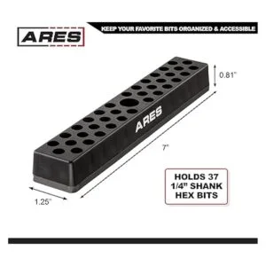 Ares 70080 Organizador Hex Bit de 37 ranuras con fuerte_2