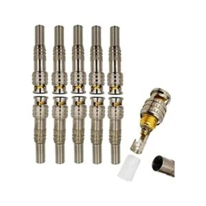 DIY aimhd 10 Pack Conectores BNC macho COAX Terminal_1