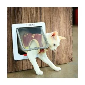 Depets Puerta grande para gatos tamaño exterior 9.9 x_2