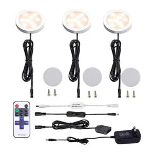 AIBOO Juego de 3 lámparas LED regulables para debajo del_1