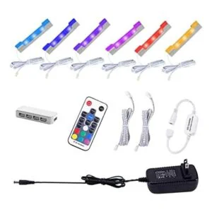 AIBOO Kit de luces LED para estante debajo del gabinete_1