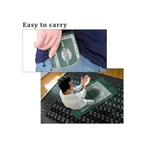 Alfombra de oración Hitopin con brújula bolsa de_5