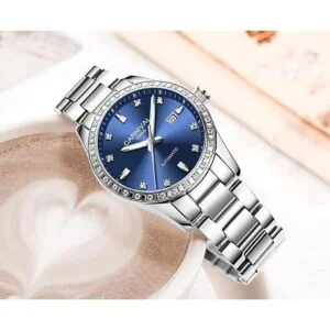 Reloj mecánico automático de acero inoxidable con zafiro_2