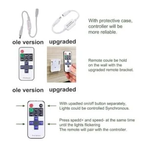 AIBOO Juego de 3 lámparas LED regulables para debajo del_4