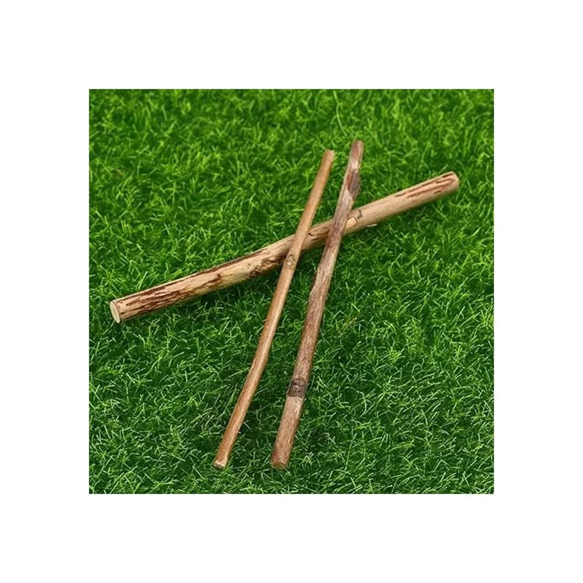 Tinksky palos de madera de 3.93 pulgadas de largo y