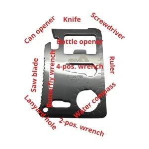 Ninja Outdoorsman herramienta múltiple de supervivencia_2