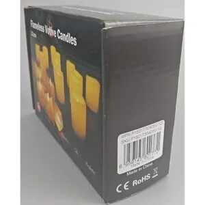Candle Choice 12 unidades de velas sin llama velas de_6