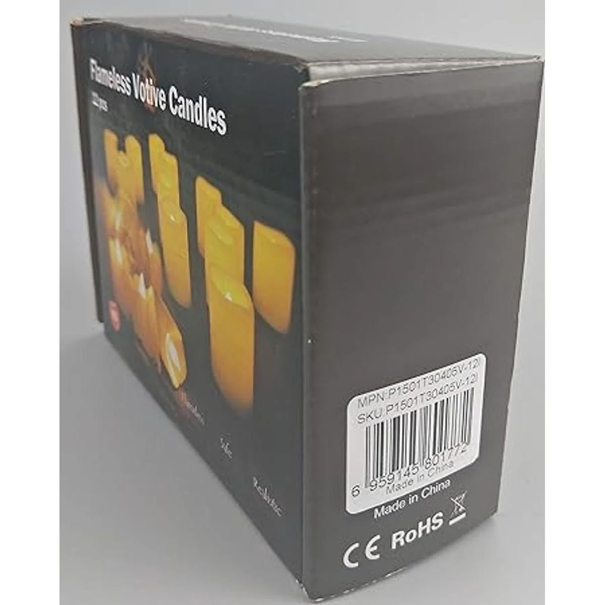 Candle Choice 12 unidades de velas sin llama velas de_6