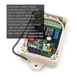 Solidremote receptor universal de radiofrecuencias de 12