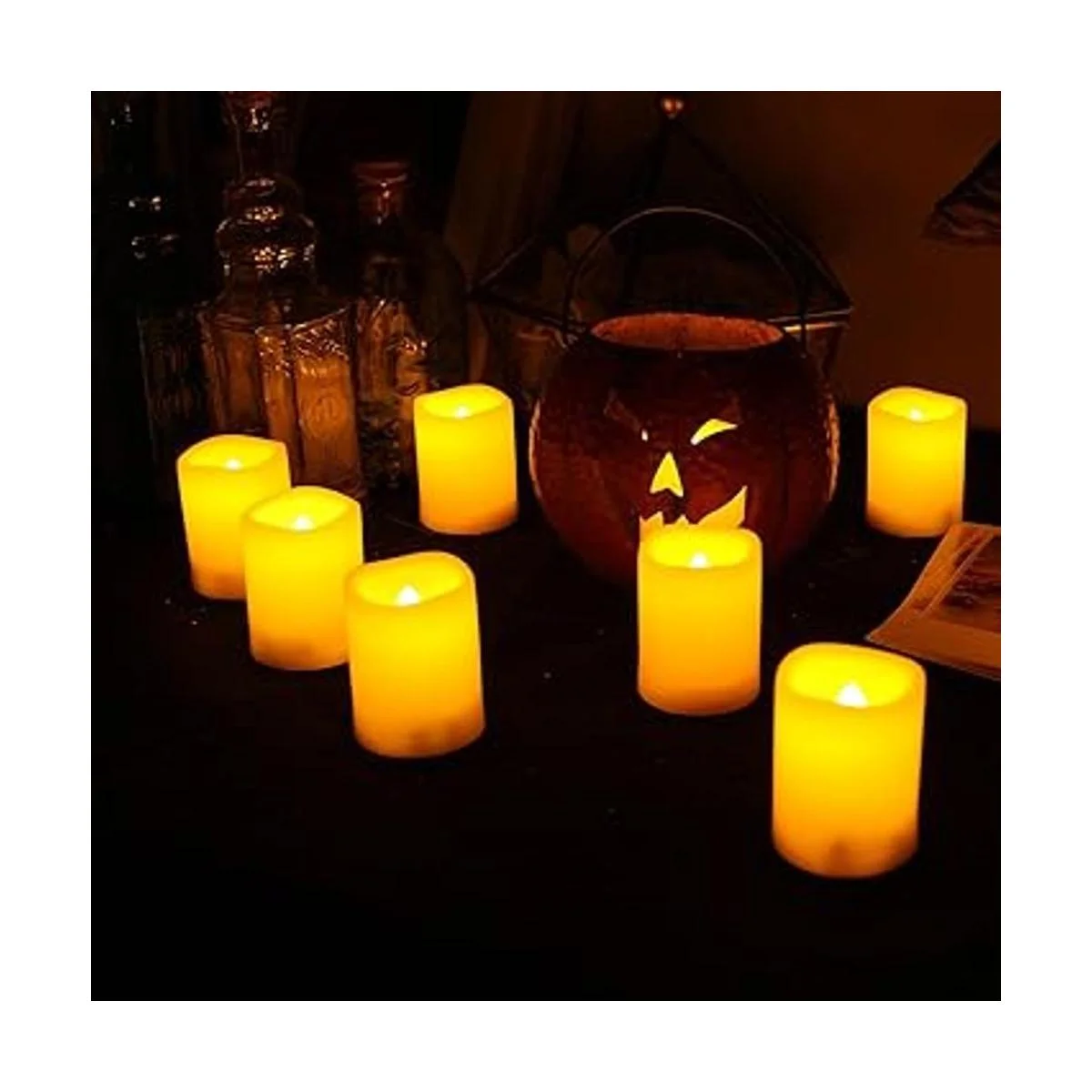 Candle Choice 12 unidades de velas sin llama velas de_3