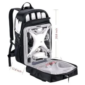Smatree Mochila rígida compatible con DJI Phantom 44