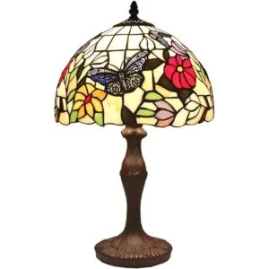 BIEYE L11407 Lámpara de mesa de cristal de colores estilo_1