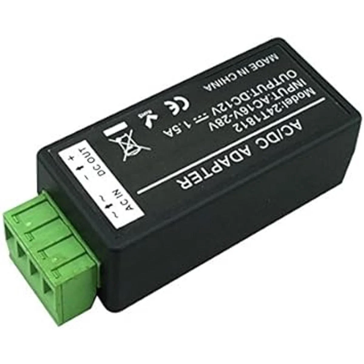 BeElion Convertidor de 24 V CA a 12 V CC adaptador de_3