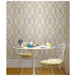 NuWallpaper NU1695 Sausalito gris pardoamarillo papel_2