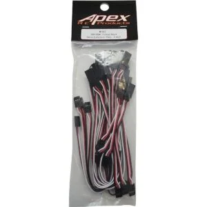 3 6 12 24 estilo Futaba Servo Extension Variety Pack_4