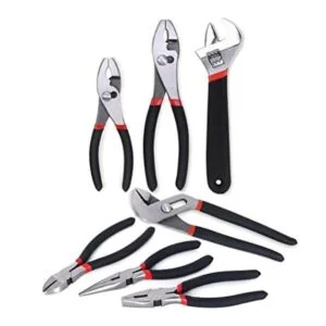 FASTPRO Juego de alicates y llaves de 7 piezas incluye