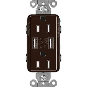 Lutron Claro Toma de corriente USB dúplex de 15_1