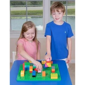 Estrictamente apilables BB bases de ladrillo Verde_5