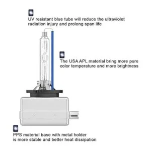 Lámpara de faros Xenon HID D1S D3S 4300K 6000K 8000K 2_5