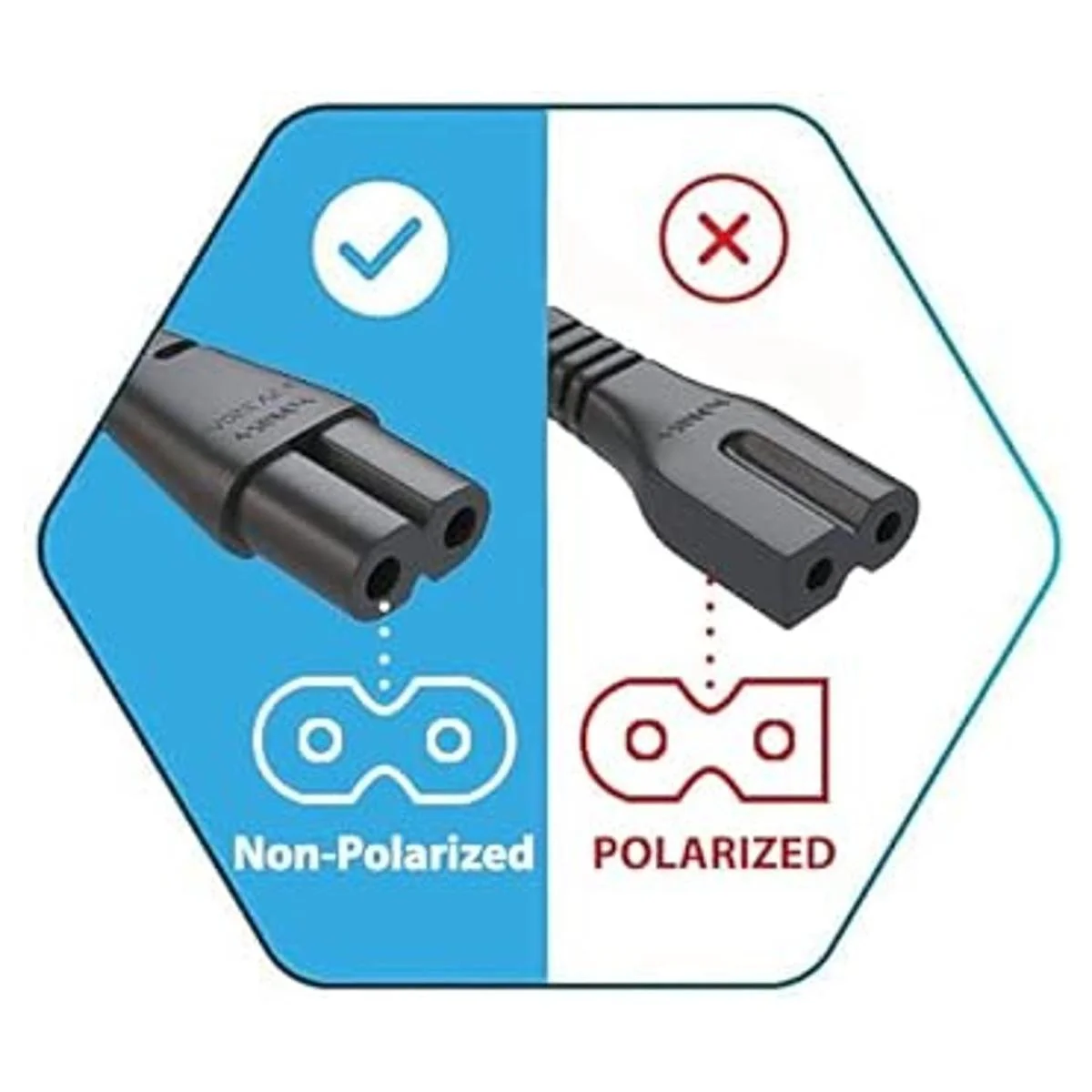 Cable de alimentación de TV de 6 pies para Samsung LG TCL_2