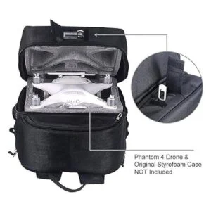 Smatree Mochila rígida compatible con DJI Phantom 44