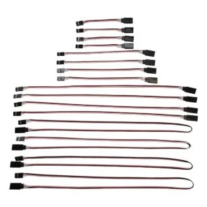 3 6 12 24 estilo Futaba Servo Extension Variety Pack_1