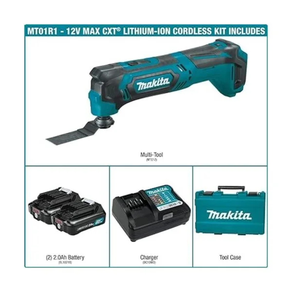 Makita MT01R1 12V CXT Kit de herramientas múltiples_6
