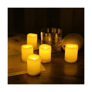 Candle Choice 12 unidades de velas sin llama velas de_4