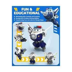 Escala Super Wings de 5 pulgadas de transformación Paul_2