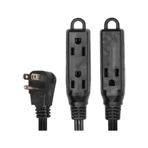 Cable de extensión con 3 tomas de corriente eléctrica_1