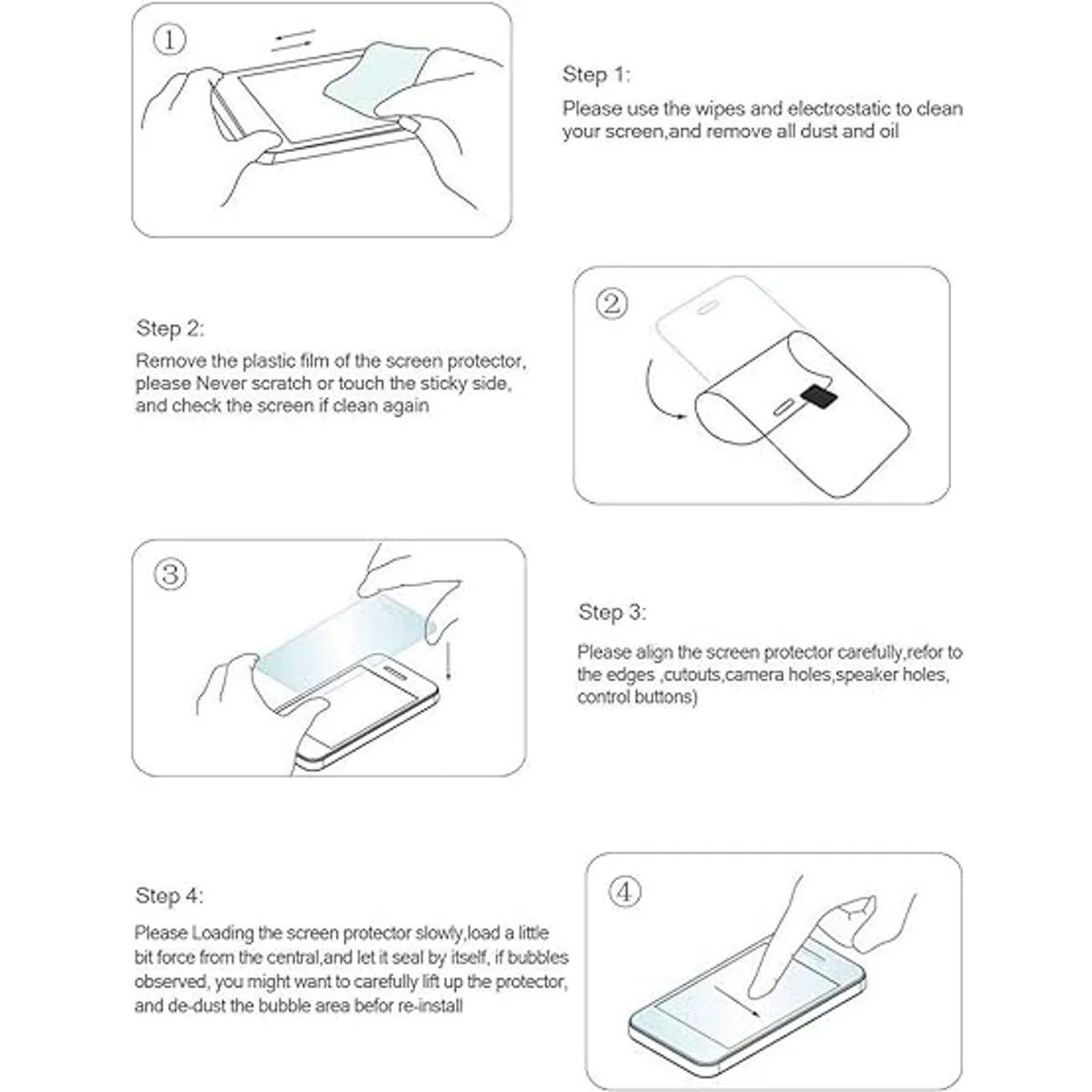 Protector de pantalla LCD superior de vidrio templado 2 en_3