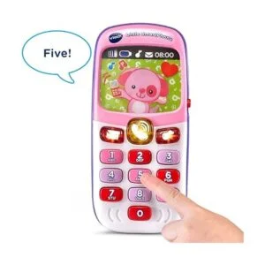 Teléfono inteligente VTech pequeño bebé color rosa_4