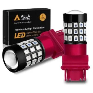 Iluminación Alla 39SMD en rojo puro brillante 3157 3156 de_1