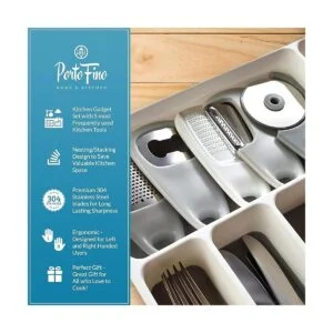 Juego de utensilios de cocina herramientas de cocina que