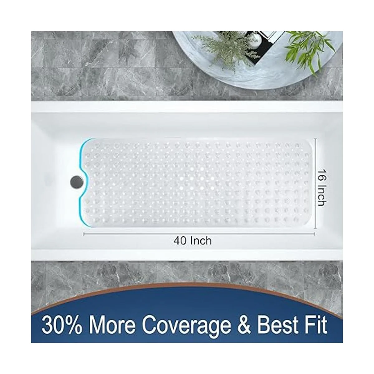 Alfombrilla Yimobra original para bañera y plato de ducha